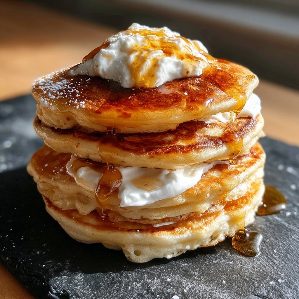 Protein Pancakes With Greek Yogurt