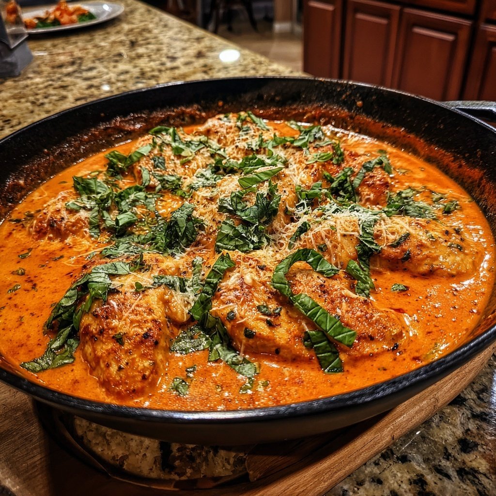 Creamy Tomato Basil Chicken