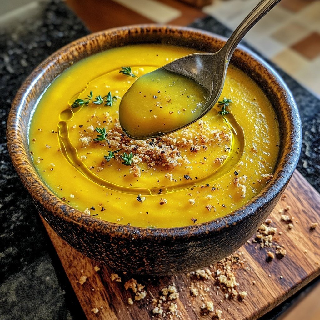 Squash Soup with Thyme