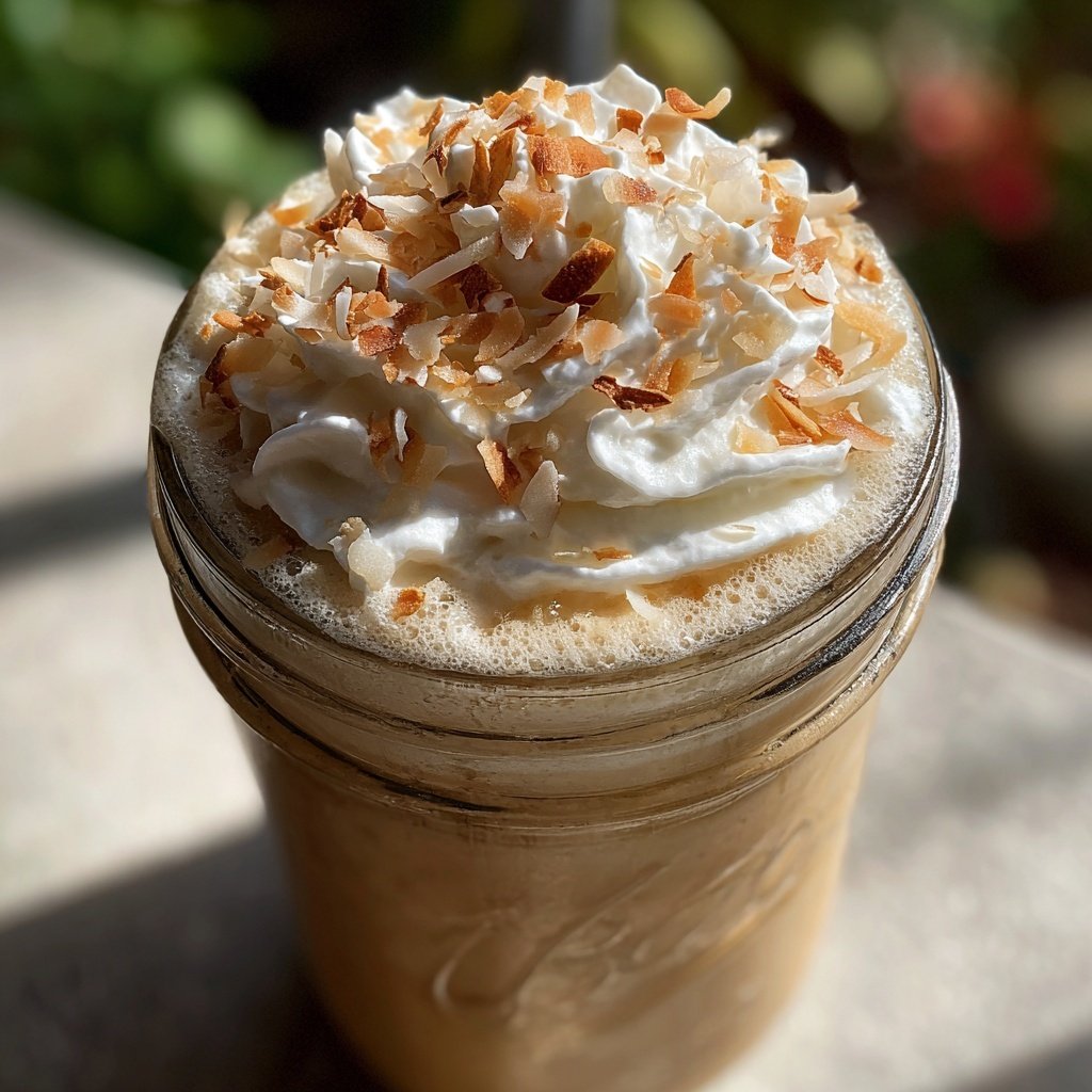 Vanilla Frappuccino With Coconut Milk