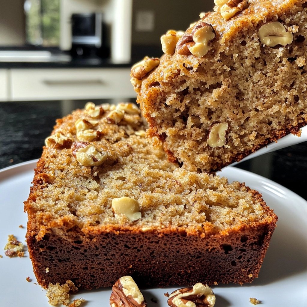 Banana Bread with Walnuts Recipe