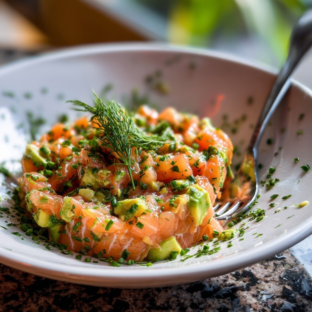 Salmon Tartare with Avocado