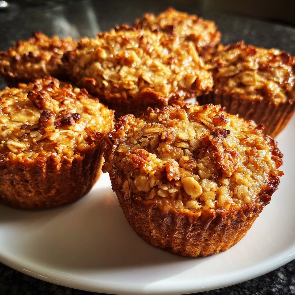 Healthy Oatmeal Muffins With Honey